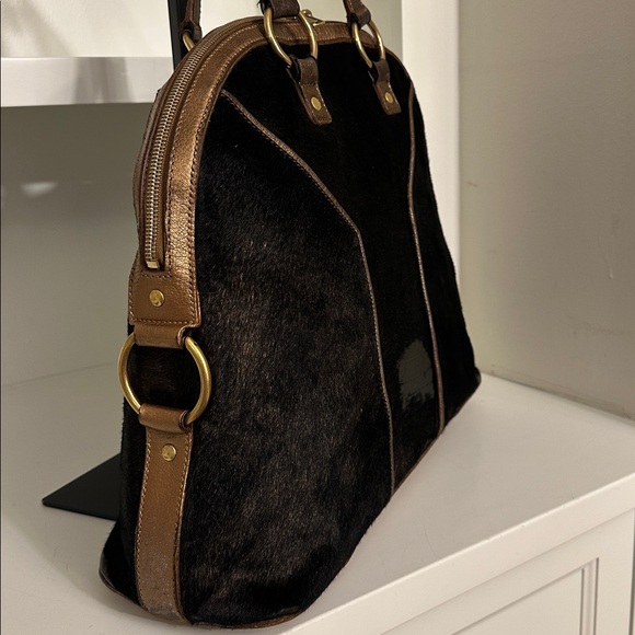 XL YSL Pony-hair Muse Shoulder Bag - Picture 7 of 16